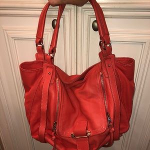 Kooba Coral/Orange Hobo